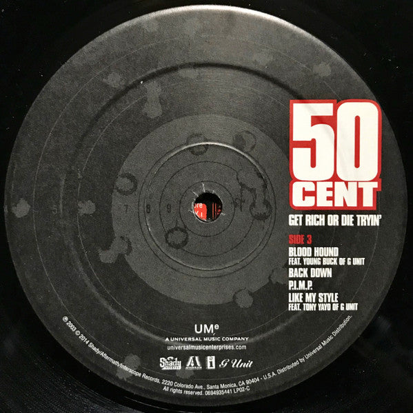 Get Rich Or Die Tryin' (2xVINYL) | Near Mint- (NM-) Near Mint (NM or M-) - HIP HOP / USED *NEAR MINT-*