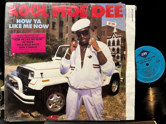 Kool Moe Dee - How Ya Like Me Now (VINYL LP Rooftop 1079-1-J 1987) | USED Near Mint- (NM-) Near Mint (NM) - HIP HOP / USED *NEAR MINT-*