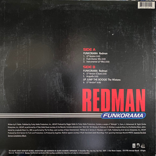 Redman - Funkorama | Near Mint (NM) Near Mint (NM) - HIP HOP / USED *NEAR MINT -*