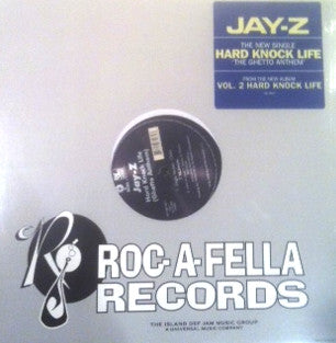 Jay-Z - Hard Knock Life 'The Ghetto Anthem' (VINYL 12" SINGLE ROC-A-FELLA DEF 285-2 1998) | Near Mint- (NM-) Excellent (EX) - HIP HOP / USED *NEAR MINT-*