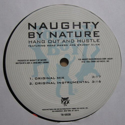 Naughty By Nature - Feel Me Flow (VINYL 12" TOMMY BOY TB 682 1995) | Near Mint- (NM-) Excellent (EX) - HIP HOP / USED *NEAR MINT-*