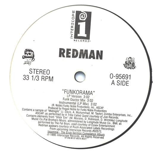 Redman - Funkorama | Near Mint (NM) Near Mint (NM) - HIP HOP / USED *NEAR MINT -*