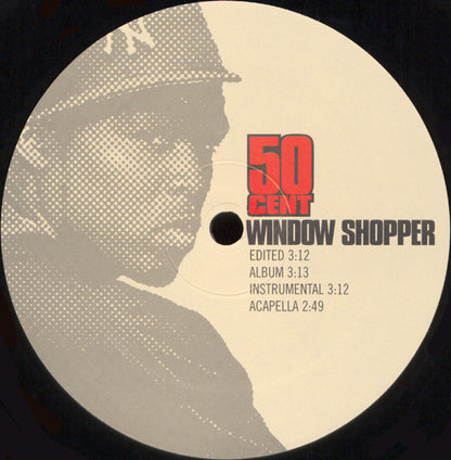 50 Cent - Window Shopper / Hustler's Ambition (VINYL 12" INTERSCOPE B0005848-11 2005) | USED Near Mint (NM or M-) Excellent (EX) - HIP HOP / USED *NEAR MINT*