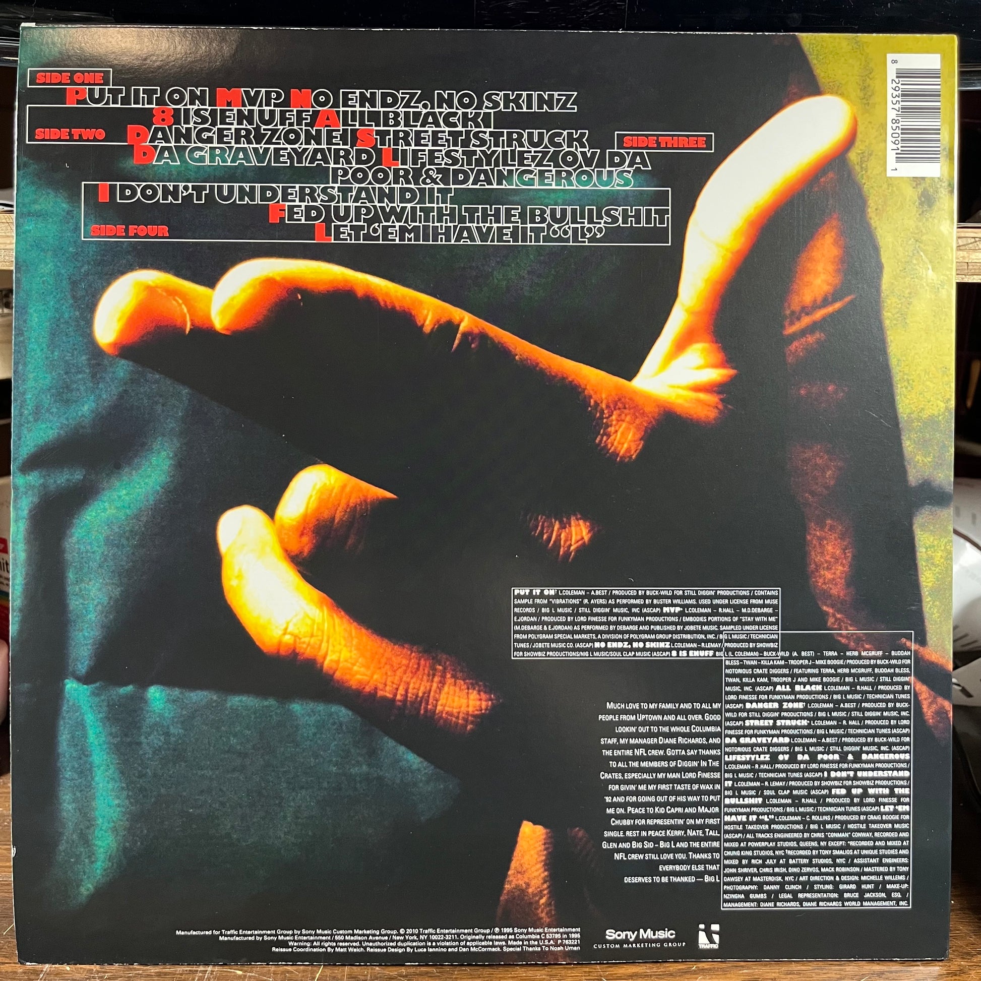 Lifestylez Ov Da Poor & Dangerous (2xVINYL) | Near Mint (NM) Near Mint (NM) - HIP HOP / USED *NEAR MINT*