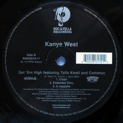 Kanye West - All Falls Down (VINYL 12" SINGLE ROC-A-FELLA B0002018-11 2004) | Near Mint (NM or M-) Near Mint (NM) - HIP HOP / USED *NEAR MINT*