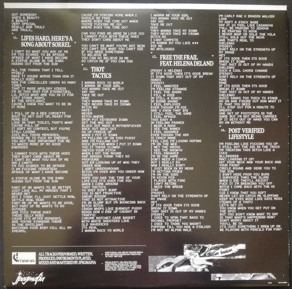 JPEGMAFIA - All My Heroes Are Cornballs (VINYL) | Near Mint (NM or M-) Near Mint (NM) - HIP HOP / USED *NEAR MINT*