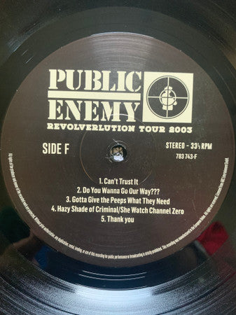 Revolverlution Tour 2003 (3xVINYL) | Mint (M) Mint (M) - HIP HOP / USED *NEAR MINT*