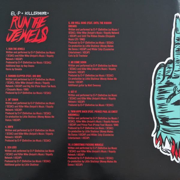 Run The Jewels - Run The Jewels (ORANGE VINYL LP) | USED - HIP HOP / USED *NEAR MINT*