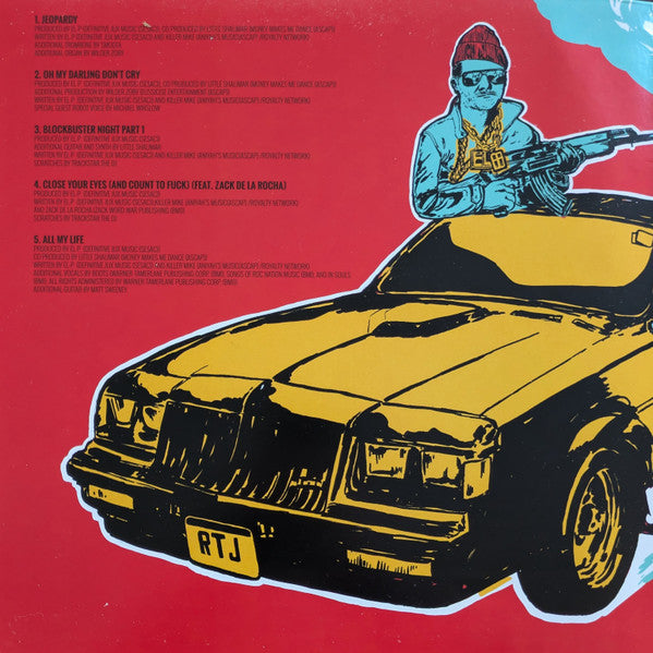 Run The Jewels - Run The Jewels 2 (TEAL MARBLE VINYL 2xLP) | USED - HIP HOP / USED *NEAR MINT*