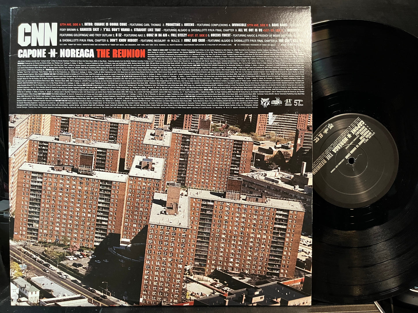 Capone -N- Noreaga - The Reunion (VINYL 2xLP TOMMY BOY TB3111 2000) | Near Mint (NM or M-) Near Mint (NM) - HIP HOP / USED *NEAR MINT*
