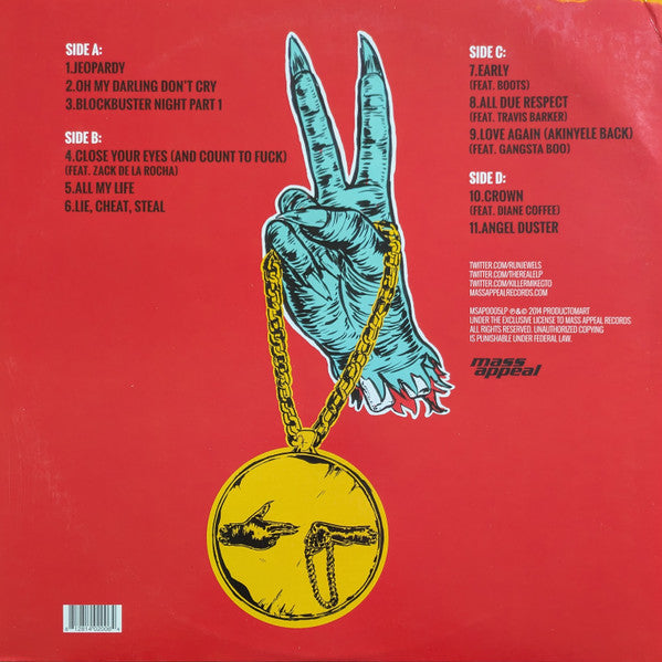 Run The Jewels - Run The Jewels 2 (TEAL MARBLE VINYL 2xLP) | USED - HIP HOP / USED *NEAR MINT*