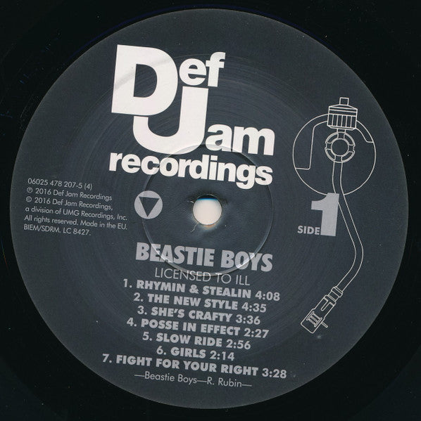 Beastie Boys - Licensed To Ill (VINYL LP) | USED - HIP HOP / USED *NEAR MINT*
