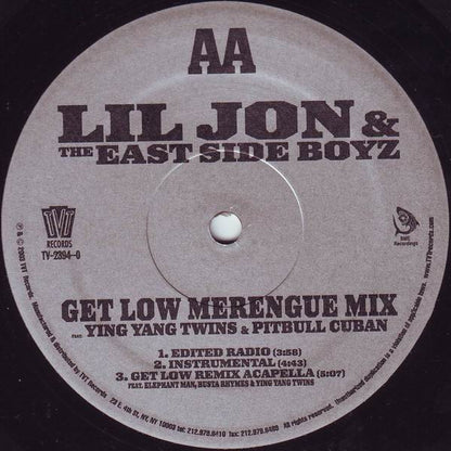 Get Low (Remix) (12" VINYL) | Near Mint (NM) Near Mint (NM) - HIP HOP / USED *NEAR MINT*