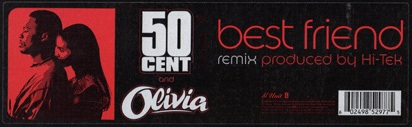 50 Cent And Olivia - Best Friend (VINYL 12" SINGLE INTERSCOPE B0006404-11 2006) | - HIP HOP / USED *NEAR MINT*