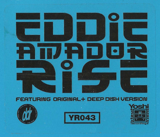 Eddie Amador Rise LP Near Mint (NM or M-) Excellent (EX)