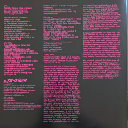 Run The Jewels - Run The Jewels 4 (PINK VINYL 2xLP) | USED - HIP HOP / USED *NEAR MINT*