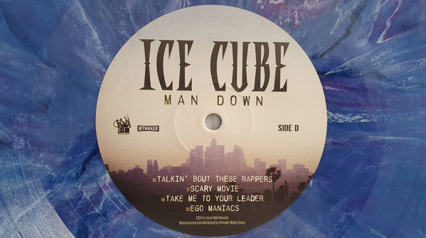 Ice Cube - Man Down (BLUE MARBLE VINYL 2xLP LENCH MOB 9010974030386 2025) | Near Mint (NM or M-) Near Mint (NM) - HIP HOP / USED *NEAR MINT*
