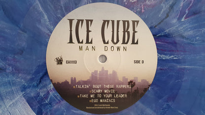 Ice Cube - Man Down (BLUE MARBLE VINYL 2xLP LENCH MOB 9010974030386 2025) | Near Mint (NM or M-) Near Mint (NM) - HIP HOP / USED *NEAR MINT*