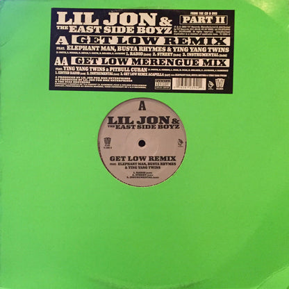 Get Low (Remix) (12" VINYL) | Near Mint (NM) Near Mint (NM) - HIP HOP / USED *NEAR MINT*
