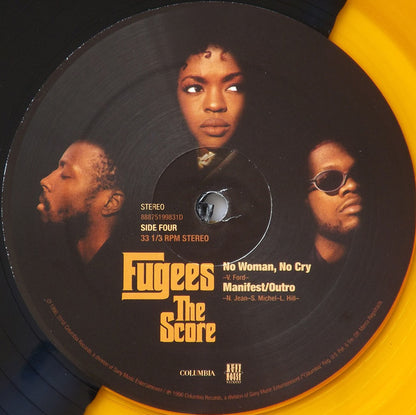 The Score (2XVMP ORANGE/BLACK SPLIT VINYL) | Near Mint (NM) Excellent (EX) - HIP HOP / USED *NEAR MINT*