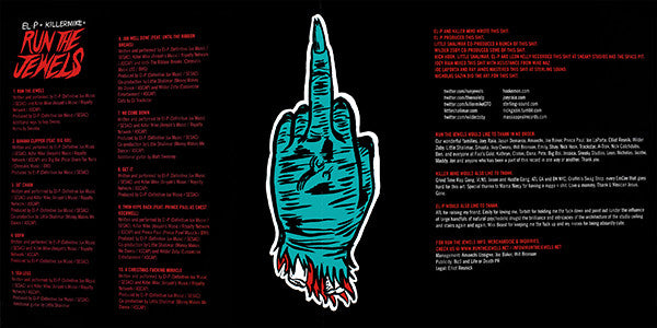 Run The Jewels - Run The Jewels (ORANGE VINYL LP) | USED - HIP HOP / USED *NEAR MINT*