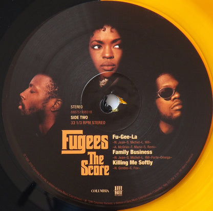The Score (2XVMP ORANGE/BLACK SPLIT VINYL) | Near Mint (NM) Excellent (EX) - HIP HOP / USED *NEAR MINT*