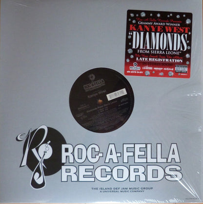 Kanye West - Diamonds From Sierra Leone (VINYL 12" SINGLE ROC-A-FELLA B0004940-11 2005) | Near Mint (NM or M-) Near Mint (NM) - HIP HOP / USED *NEAR MINT*