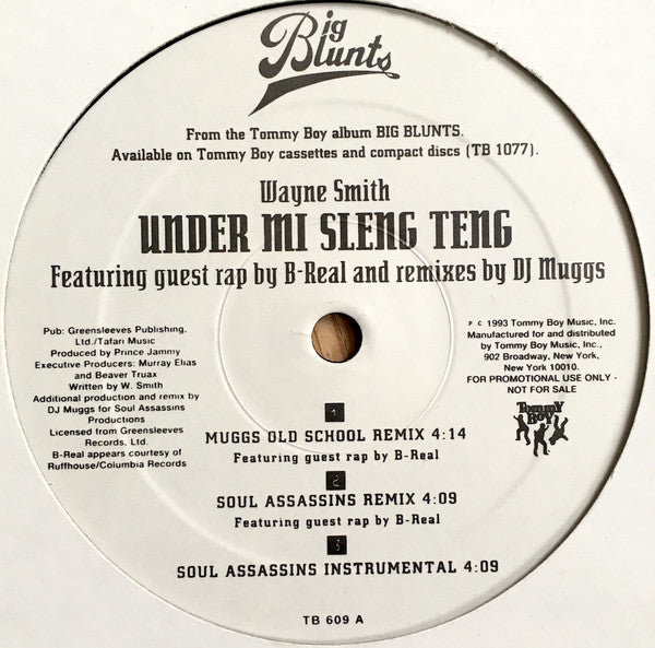 Under Mi Sleng Teng (12" VINYL) | Near Mint (NM) Generic - HIP HOP / USED *NEAR MINT*