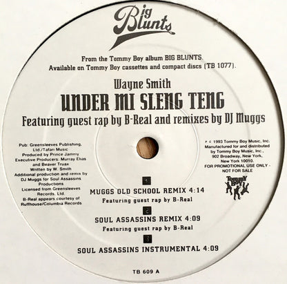 Under Mi Sleng Teng (12" VINYL) | Near Mint (NM) Generic - HIP HOP / USED *NEAR MINT*
