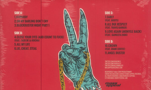 Run The Jewels - Run The Jewels 2 (TEAL MARBLE VINYL 2xLP) | USED - HIP HOP / USED *NEAR MINT*