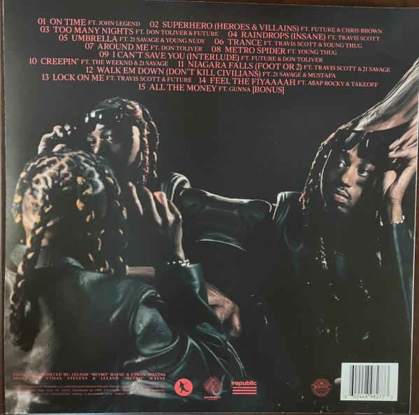 Metro Boomin - Heroes & Villains (VINYL) | Near Mint (NM) Near Mint (NM) - HIP HOP / USED *NEAR MINT*