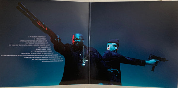 Run The Jewels - Run The Jewels 3 (GOLD VINYL 2xLP) | USED Near Mint (NM or M-) Excellent+ (EX+) - HIP HOP / USED *NEAR MINT*