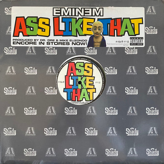 Eminem Ass Like That *CLEAR* LP Near Mint (NM or M-) Near Mint (NM or M-)