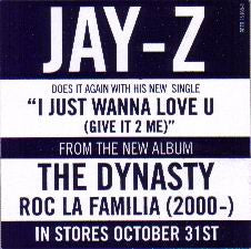 Jay-Z - I Just Wanna Love U (Give It 2 Me) (VINYL 12" SINGLE ROC-A-FELLA 314 572 666-1 2000) | Near Mint (NM or M-) Excellent+ (EX+) - HIP HOP / USED *NEAR MINT*