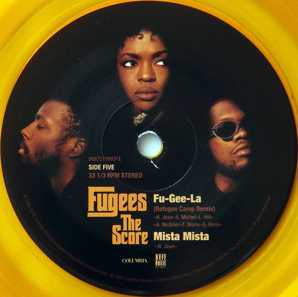 The Score (2XVMP ORANGE/BLACK SPLIT VINYL) | Near Mint (NM) Excellent (EX) - HIP HOP / USED *NEAR MINT*