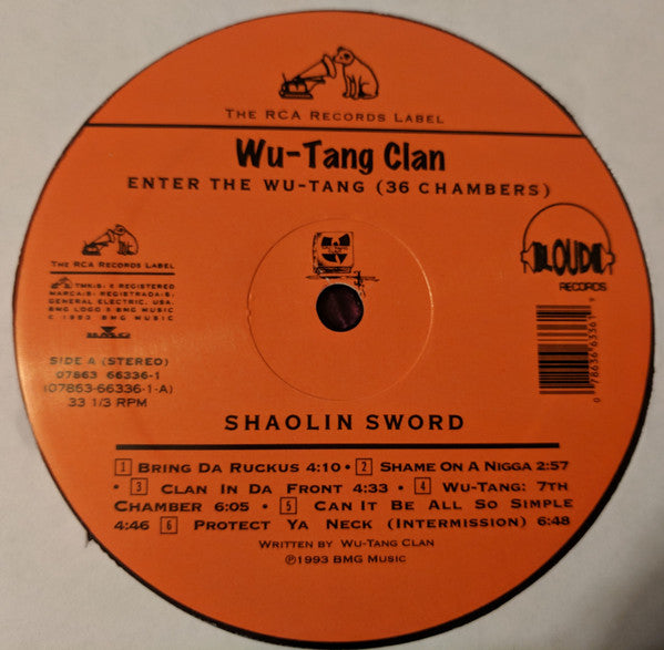 Enter The Wu-Tang (36 Chambers)(VINYL) | Near Mint (NM or M-) Near Mint (NM) - HIP HOP / USED *NEAR MINT*