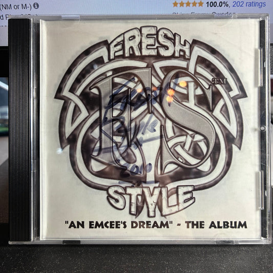 "An Emcee's Dream" - The Album (SIGNED CD) | Near Mint (NM or M-) Near Mint (NM or M-) - HIP HOP / USED *NEAR MINT*
