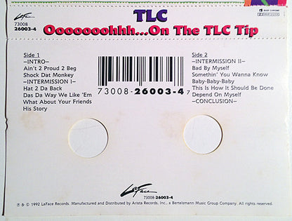 TLC - Ooooooohhh...On The TLC Tip *CASSETTE* | Near Mint (NM) Near Mint (NM) - HIP HOP / USED *NEAR MINT*
