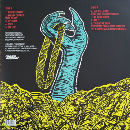 Run The Jewels - Run The Jewels (ORANGE VINYL LP) | USED - HIP HOP / USED *NEAR MINT*