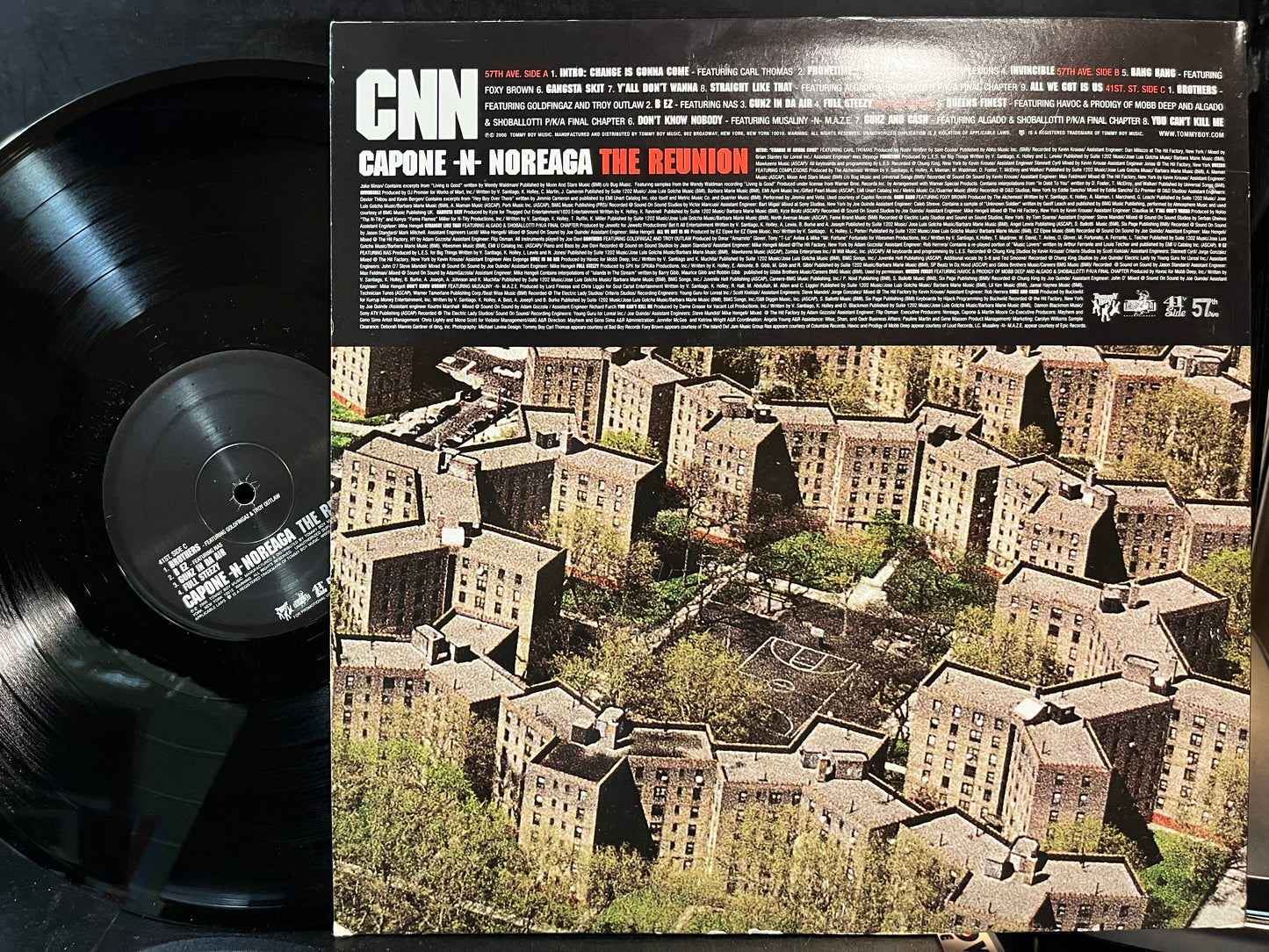 Capone -N- Noreaga - The Reunion (VINYL 2xLP TOMMY BOY TB3111 2000) | Near Mint (NM or M-) Near Mint (NM) - HIP HOP / USED *NEAR MINT*