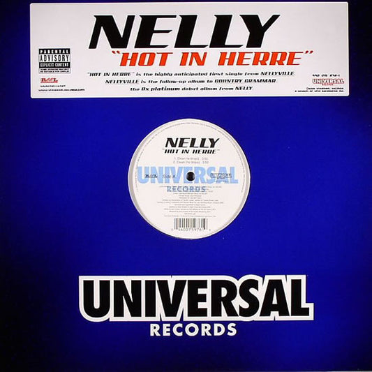 Nelly - Hot In Herre (VINYL) | Near Mint (NM) Near Mint (NM) - HIP HOP / USED *NEAR MINT*