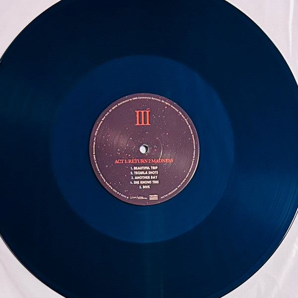 Kid Cudi - Man On The Moon III: The Chosen (TRANSLUCENT SEA BLUE 2xVINYL) | Near Mint (NM) Near Mint (NM) - HIP HOP / USED *NEAR MINT*