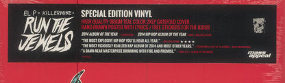 Run The Jewels - Run The Jewels 2 (TEAL MARBLE VINYL 2xLP) | USED - HIP HOP / USED *NEAR MINT*