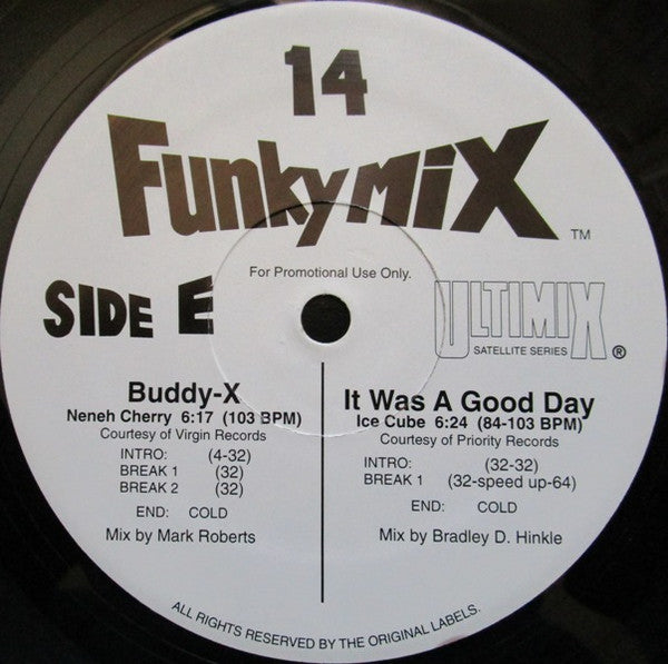 Various Funkymix 14 *RECORD 1 ONLY* 12" Near Mint (NM or M-) Near Mint (NM or M-)