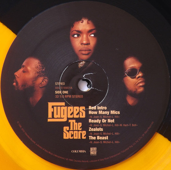 The Score (2XVMP ORANGE/BLACK SPLIT VINYL) | Near Mint (NM) Excellent (EX) - HIP HOP / USED *NEAR MINT*