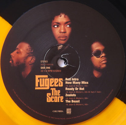 The Score (2XVMP ORANGE/BLACK SPLIT VINYL) | Near Mint (NM) Excellent (EX) - HIP HOP / USED *NEAR MINT*