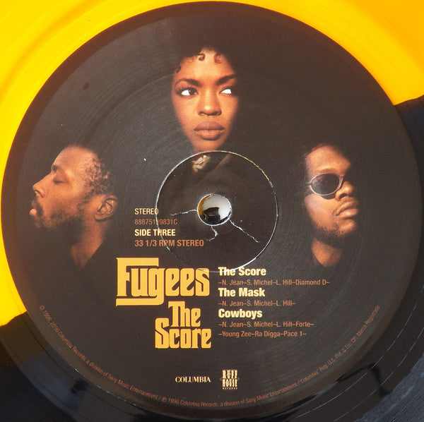The Score (2XVMP ORANGE/BLACK SPLIT VINYL) | Near Mint (NM) Excellent (EX) - HIP HOP / USED *NEAR MINT*