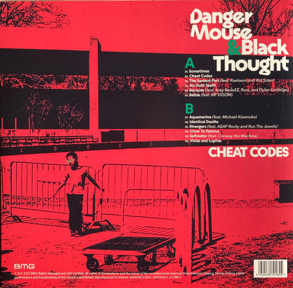 Danger Mouse & Black Thought - Cheat Codes (VINYL LP) | USED - HIP HOP / USED *NEAR MINT*