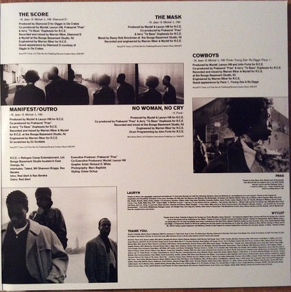 The Score (2XVMP ORANGE/BLACK SPLIT VINYL) | Near Mint (NM) Excellent (EX) - HIP HOP / USED *NEAR MINT*