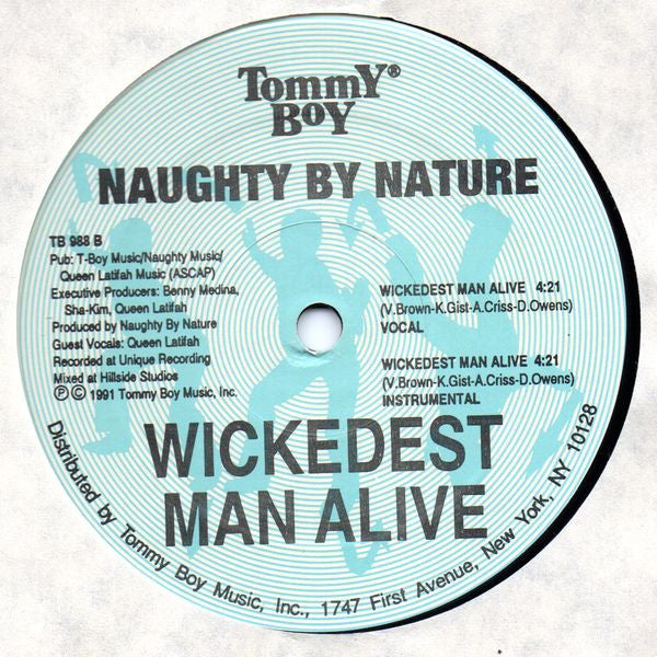 Naughty By Nature - O.P.P. (VINYL 12" TOMMY BOY TB 988 1991) | USED Near Mint (NM or M-) Generic - HIP HOP / USED *NEAR MINT*